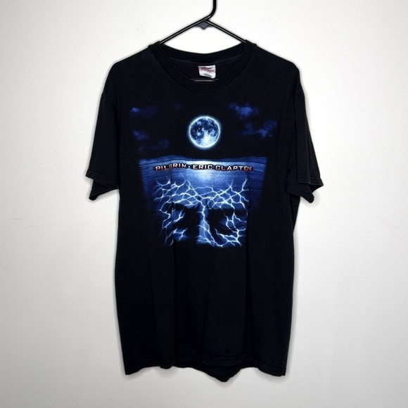 Vintage Eric Clapton 1998 World Tour Concert T Shirt - Picture 2 of 5